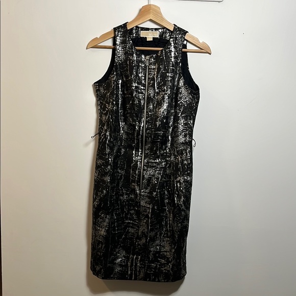 MICHAEL Michael Kors Dresses & Skirts - Michael Kors Elegant Black & Silver Women's Dress